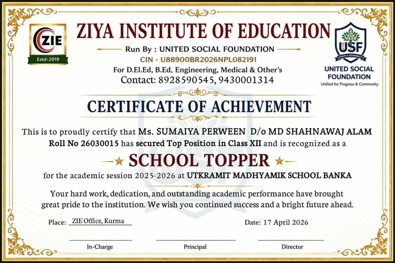 CERTIFICATES 